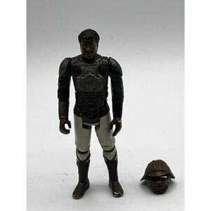 Vintage 1982 Star Wars Vintage Return Of The Jedi Skiff Guard Lando Incomplete
